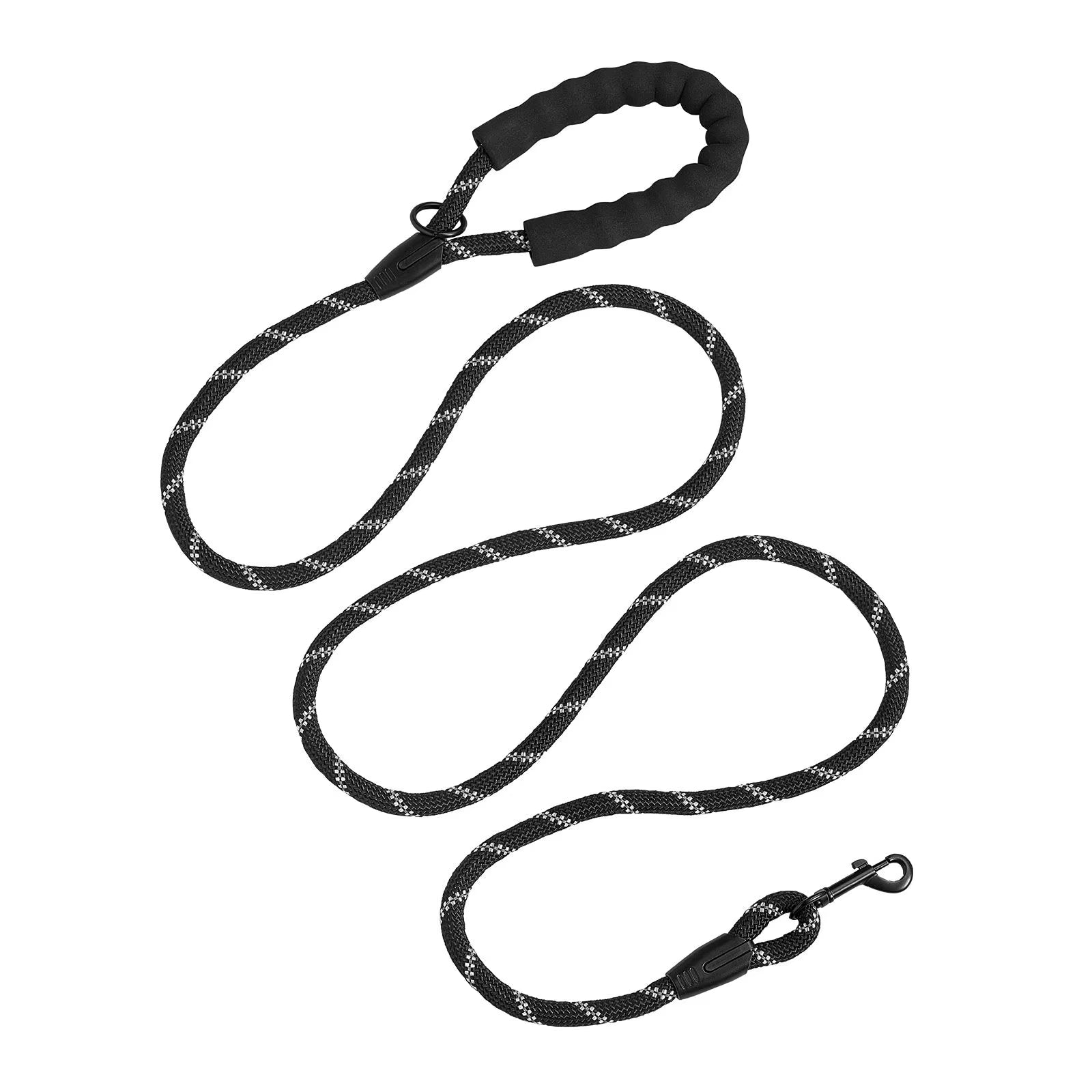 6Ft Heavy Duty Dog Leash Comfortable Padded Handle Strong Nylon Reflective Threads Multi-Function Shovel Model D0100X3R4M8